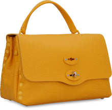 Load image into Gallery viewer, Postina S croco-print leather bag