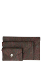 Load image into Gallery viewer, Set of three canvas pouches