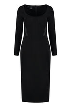 Load image into Gallery viewer, Anacleto midi viscose dress