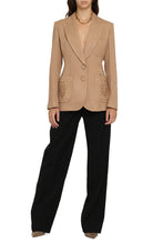 Load image into Gallery viewer, Single-breasted two-button blazer