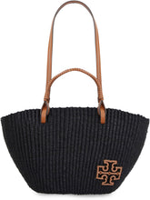 Load image into Gallery viewer, Ella Straw Basket tote bag