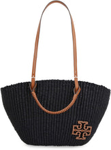 Load image into Gallery viewer, Ella Straw Basket tote bag