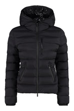 Load image into Gallery viewer, Herbe hooded full-zip down jacket