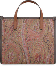 Load image into Gallery viewer, Paisley print shopping bag