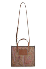 Load image into Gallery viewer, Paisley print shopping bag