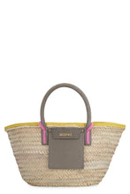 Load image into Gallery viewer, Soleil raffia handbag