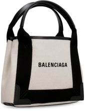 Load image into Gallery viewer, Navy XS Cabas handbag