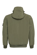 Load image into Gallery viewer, Hooded techno fabric raincoat