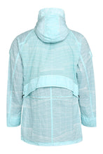 Load image into Gallery viewer, Hooded techno fabric raincoat