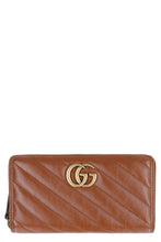 Load image into Gallery viewer, GG Marmont leather zip around wallet