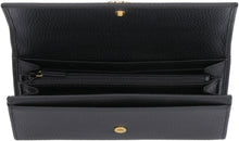 Load image into Gallery viewer, Leather wallet with GG detail