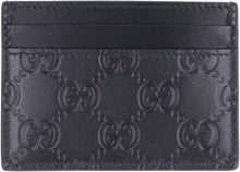 Load image into Gallery viewer, GG print leather card holder