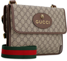 Load image into Gallery viewer, GG supreme fabric shoulder-bag