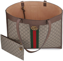 Load image into Gallery viewer, Ophidia GG supreme fabric tote bag
