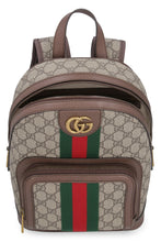 Load image into Gallery viewer, Ophidia GG supreme fabric backpack