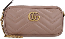 Load image into Gallery viewer, GG Marmont quilted leather mini-bag