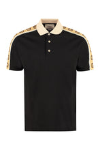 Load image into Gallery viewer, Cotton-piqué polo shirt
