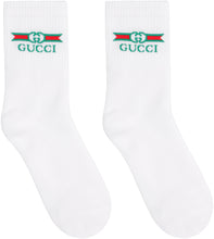 Load image into Gallery viewer, Cotton-blend socks with logo