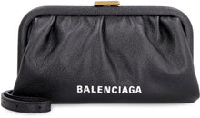 Load image into Gallery viewer, Cloud XS leather clutch with strap