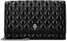 Load image into Gallery viewer, Skull quilted leather shoulder bag