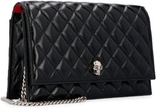 Load image into Gallery viewer, Skull quilted leather shoulder bag