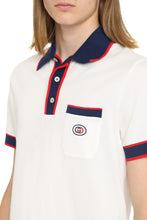 Load image into Gallery viewer, Stretch cotton piqué polo shirt