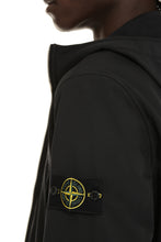 Load image into Gallery viewer, Hooded techno fabric raincoat