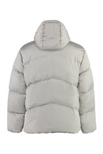 Load image into Gallery viewer, Hooded nylon down jacket