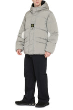 Load image into Gallery viewer, Hooded nylon down jacket