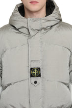 Load image into Gallery viewer, Hooded nylon down jacket
