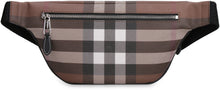 Load image into Gallery viewer, Checked e-canvas belt bag