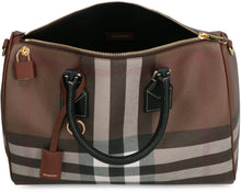 Load image into Gallery viewer, Coated fabric boston bag