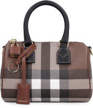 Load image into Gallery viewer, Coated fabric boston bag