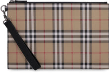 Load image into Gallery viewer, Coated canvas flat pouch