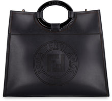Load image into Gallery viewer, Runaway smooth leather tote bag