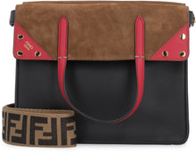 Load image into Gallery viewer, Fendi Flip leather tote