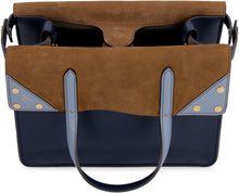 Load image into Gallery viewer, Fendi Flip leather tote