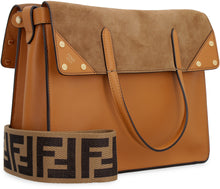 Load image into Gallery viewer, Fendi Flip leather tote