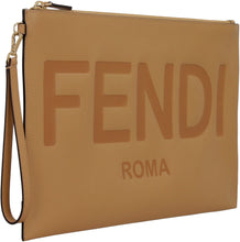 Load image into Gallery viewer, Leather flat pouch