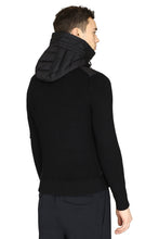 Load image into Gallery viewer, Down jacket with knitted inserts