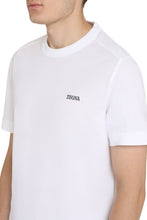 Load image into Gallery viewer, Cotton crew-neck T-shirt