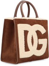 Load image into Gallery viewer, Suede tote bag