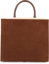 Load image into Gallery viewer, Suede tote bag