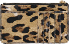 Load image into Gallery viewer, Printed leather card holder