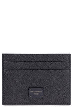 Load image into Gallery viewer, Dauphine print leather card holder