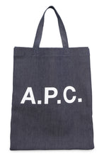 Load image into Gallery viewer, Lou logo detail tote bag