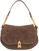Load image into Gallery viewer, Suede shoulder bag