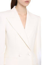 Load image into Gallery viewer, Double-breasted wool coat