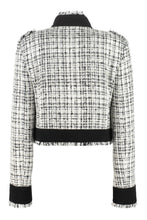 Load image into Gallery viewer, Cotton blend tweed jacket