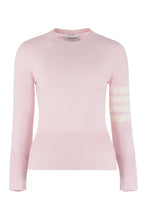 Load image into Gallery viewer, Cashmere crew-neck sweater